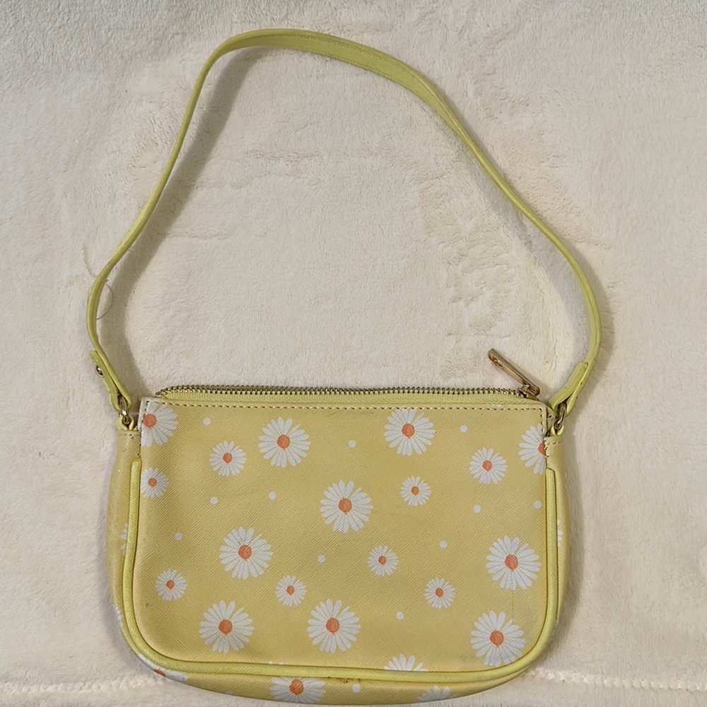 Light yellow mini purse
